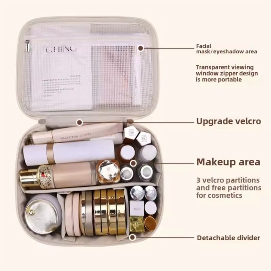 Nuova Borsa Cosmetica da Donna - Luxury Skincare Containers recensione e prezzo